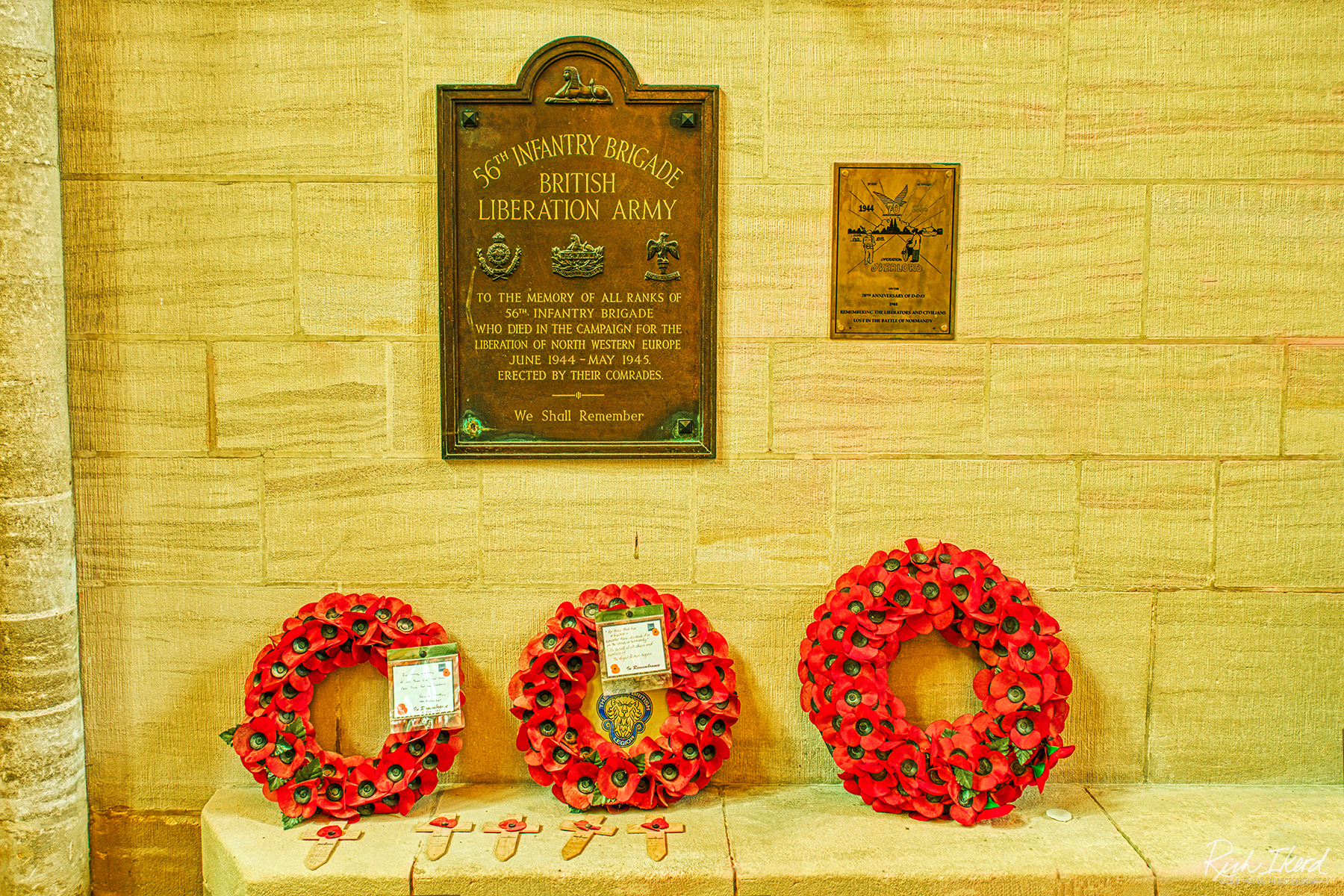 British Liberation Army Plaque